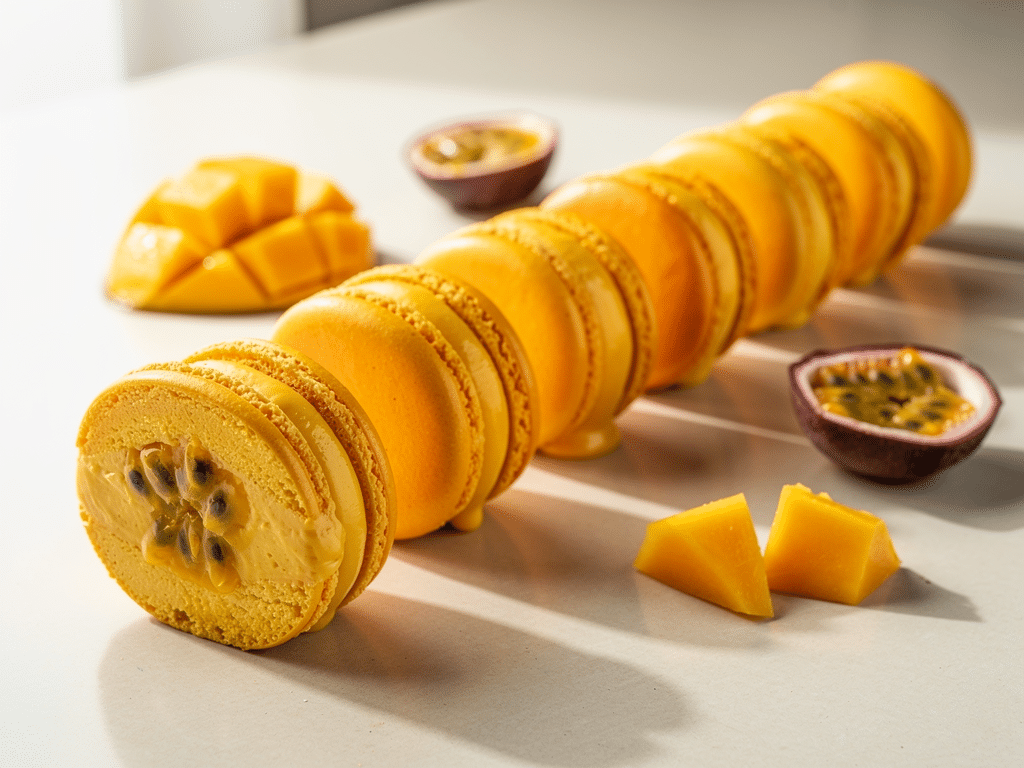 Macaron mangue passion