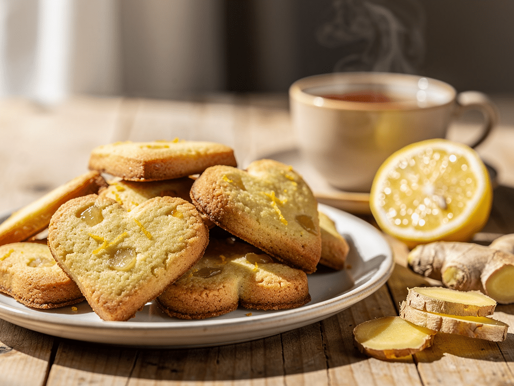 sablé citron gingembre