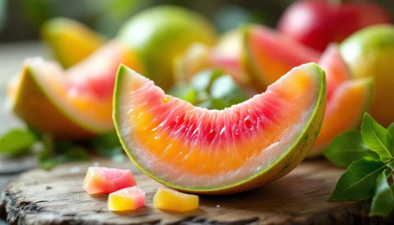 découvrez le jelly melon, un fruit exotique délicieux riche en bienfaits nutritionnels, parfait pour une alimentation saine et équilibrée.