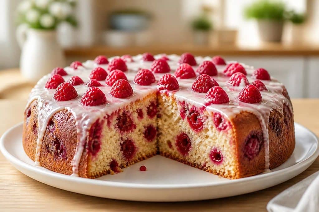 découvrez une recette facile et moelleuse de gâteau aux framboises, parfaite pour toutes les occasions. savourez un framboisier gourmand et léger, simple à préparer.