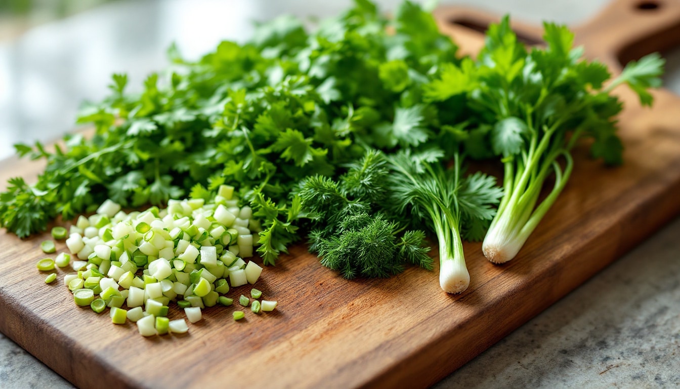 découvrez 7 alternatives simples et savoureuses pour remplacer la ciboulette dans vos recettes, afin d'ajouter une touche de fraîcheur et de saveurs variées à vos plats.