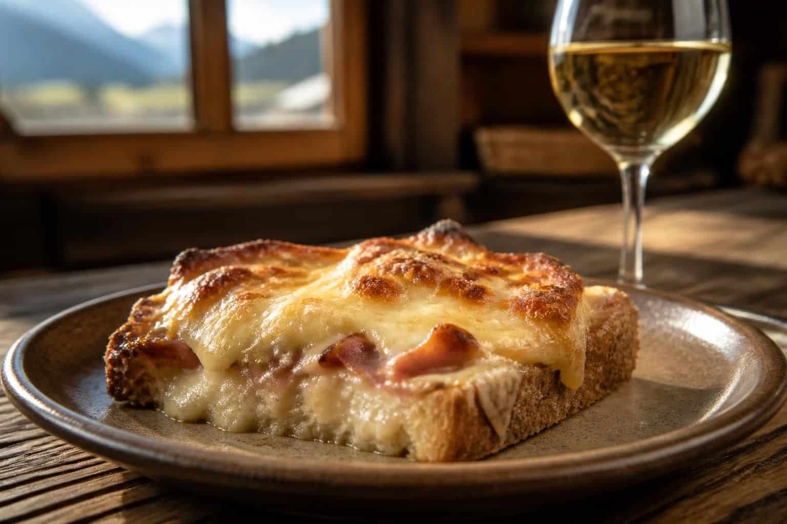 découvrez la recette traditionnelle de la croûte savoyarde, un plat savoureux à base de fromage fondant et de vin blanc, parfait pour réchauffer vos repas.