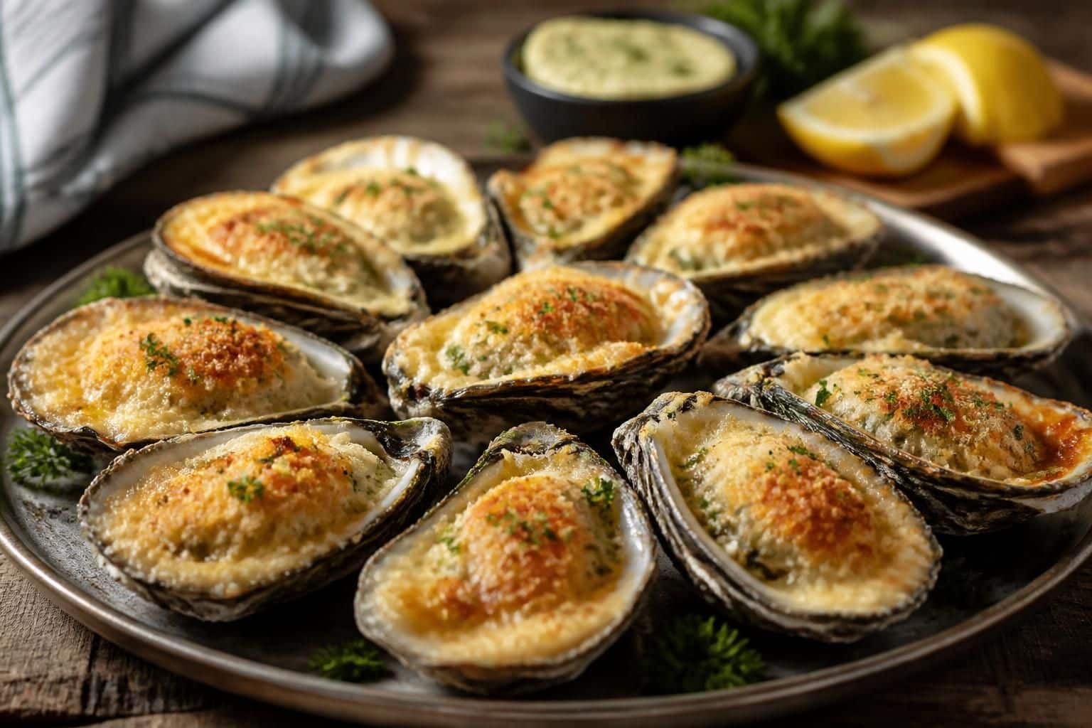 découvrez une recette facile et rapide pour préparer des huîtres au four gratinées à la perfection, idéale pour un repas gourmand et raffiné.