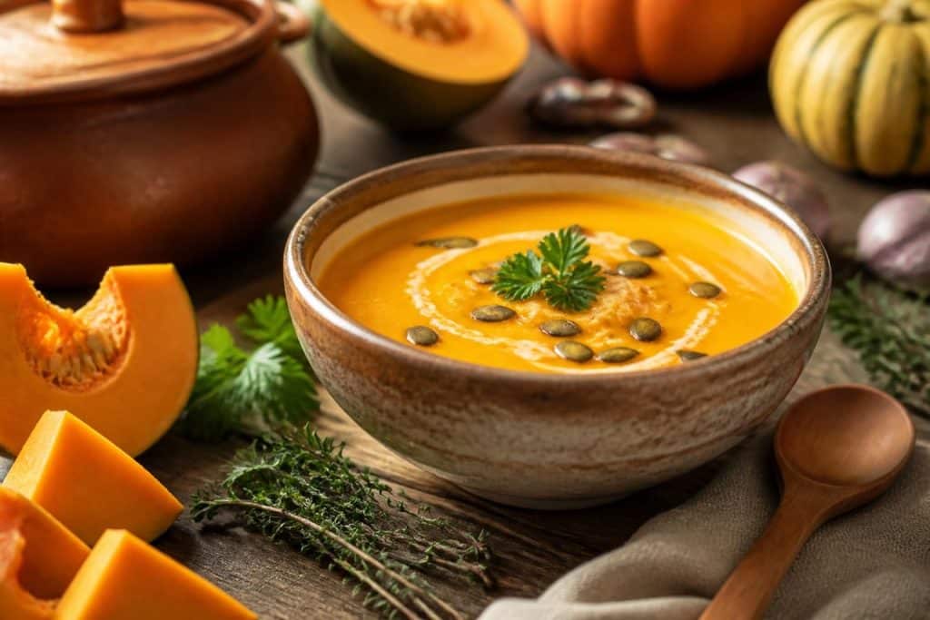 découvrez une recette de soupe au potiron facile et savoureuse, comme celle de grand-mère, pour réchauffer vos repas avec douceur et tradition.