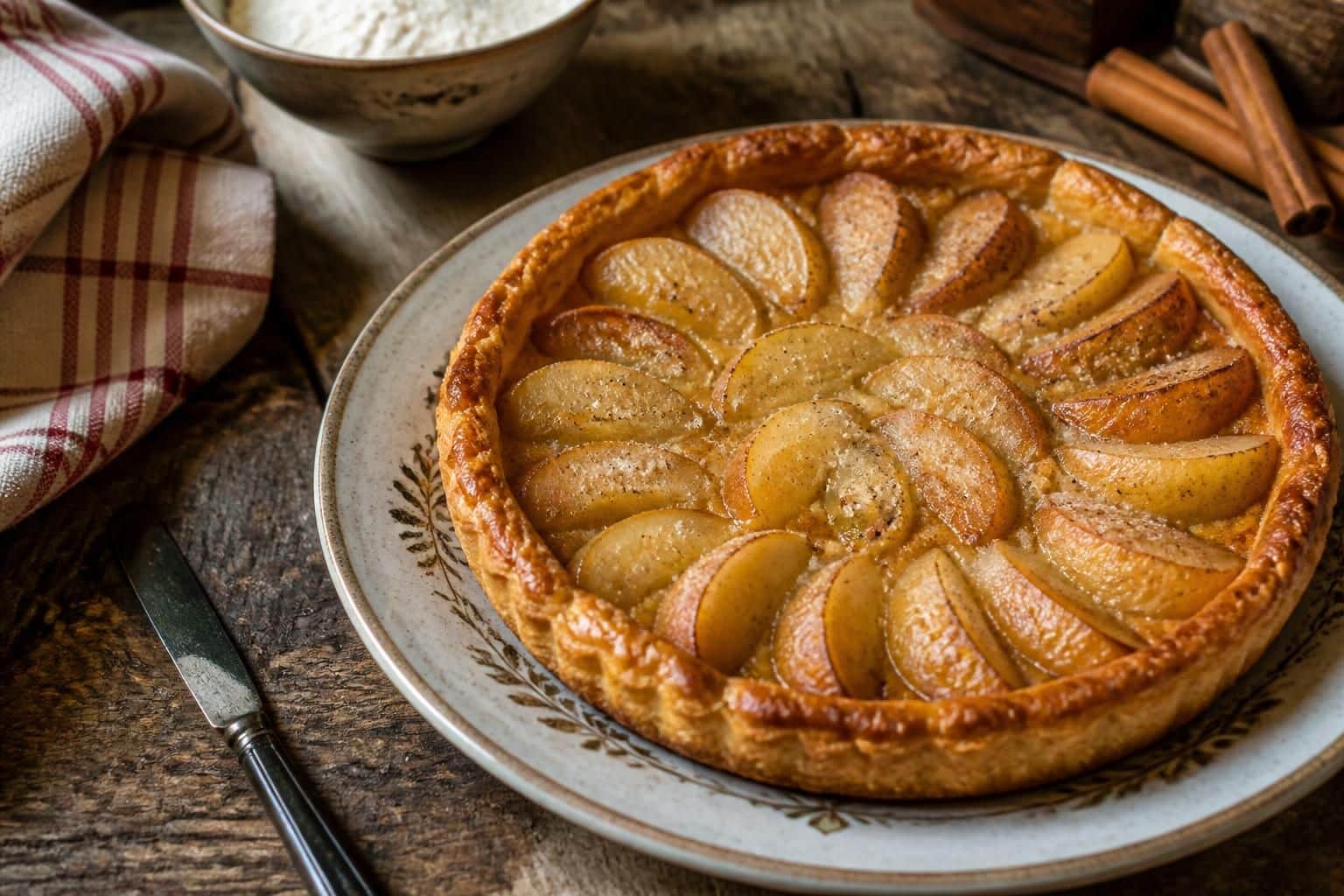découvrez la recette facile et gourmande de la tarte aux poires façon grand-mère, un dessert traditionnel rempli de saveurs et de douceur pour régaler toute la famille.