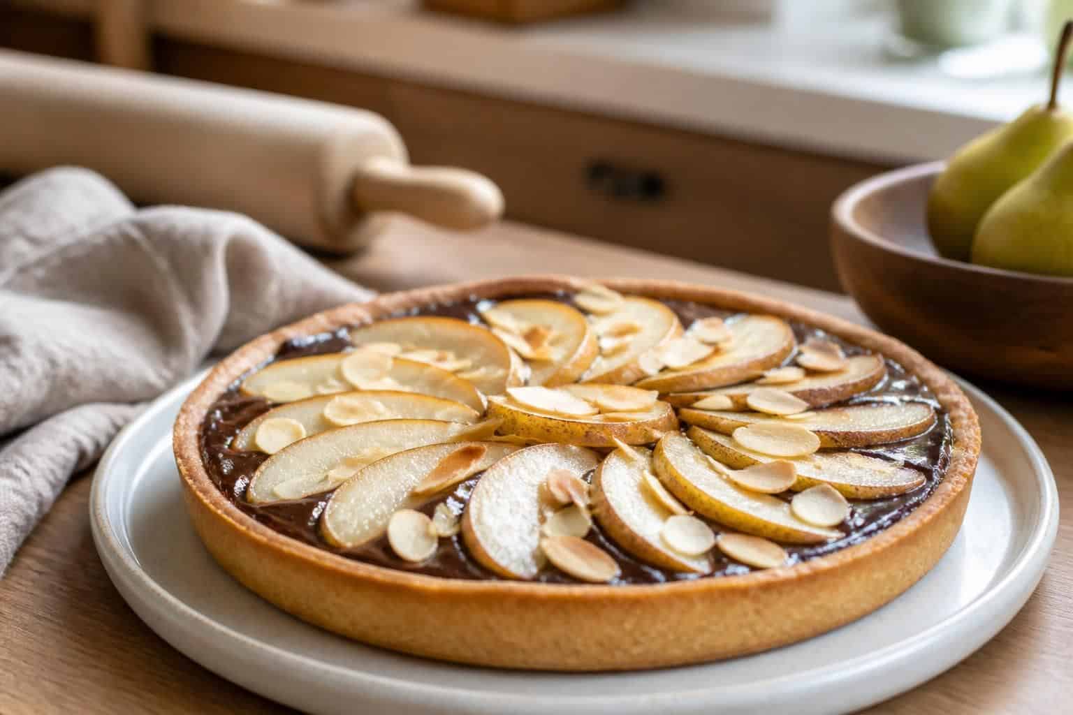 découvrez notre recette facile et gourmande de tarte poire chocolat amande, parfaite pour un dessert savoureux et rapide à préparer.