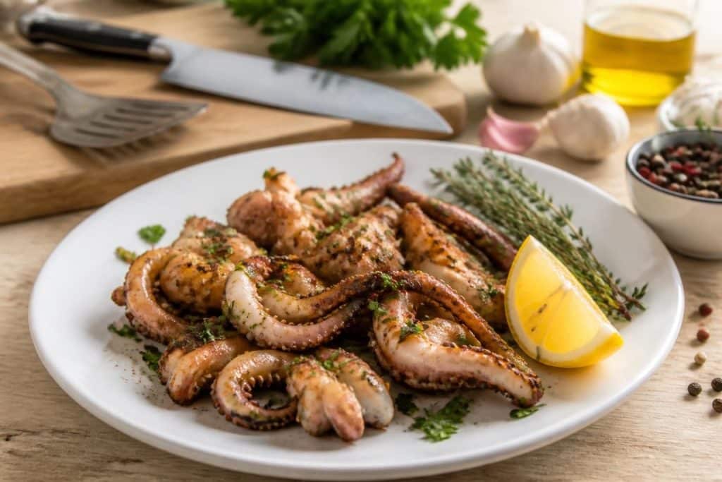 découvrez des recettes faciles et des conseils de cuisson pour préparer des tentacules d'encornet savoureux et réussir vos plats à base de fruits de mer.