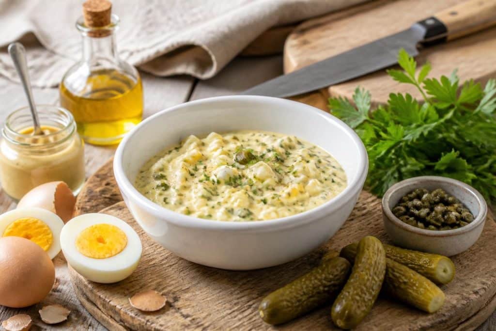 découvrez notre recette facile de sauce gribiche, accompagnée d'astuces pratiques pour la réussir à coup sûr et sublimer vos plats.