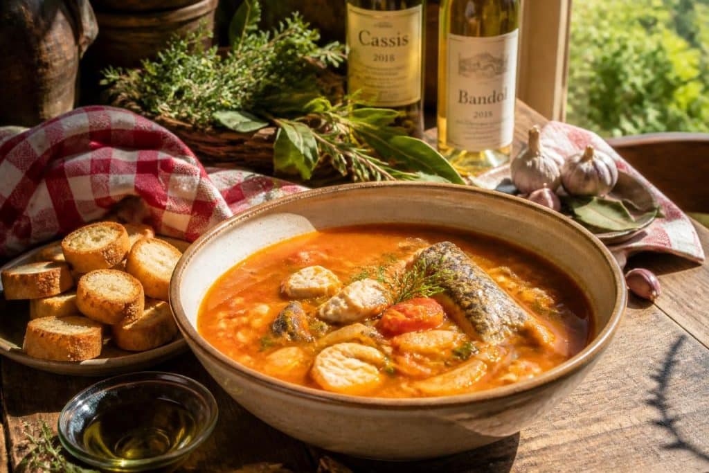découvrez la recette traditionnelle méditerranéenne de la soupe de poisson de roche, un plat savoureux et authentique pour réchauffer vos repas.